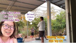 Nguyên Về Việt Nam Sẵn Làm Máy Hiên Nhà Cho Mẹ, Tranh Thủ Làm Cho Xong Để Cho Kịp Đám Giỗ Nội