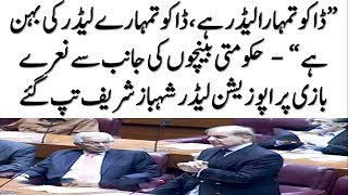 shahbaz shareef blasted on imran khan in national assembly