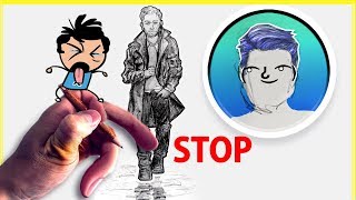😡 if you HATE drawing male hair, watch this 😡