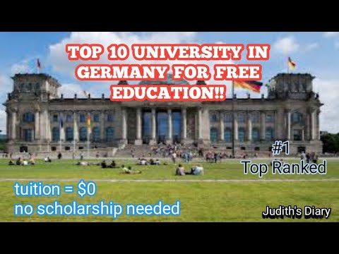 Free Education In Germany | Top 10 University In Germany With No ...