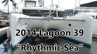 Walkthrough of a 2014 Lagoon 39 catamaran for sale 