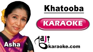 Khatooba | Video Karaoke Lyrics Lyrics | Ali Baba Aur 40 Chor, Asha Bhosle, Baji Karaoke