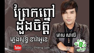 មាស សាលី ព្រែកព្នៅដួងចិត្ត Meas Saly Prek Phnov Doung Chet #plengsot #ភ្លេងសុទ្ធ #Karaoke #ខារ៉ាអូខេ