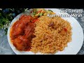 Nasi Tomato dan Ayam Masak Merah paling sedap 👌| Tomato Rice and Chicken Sambal | Menu Kenduri