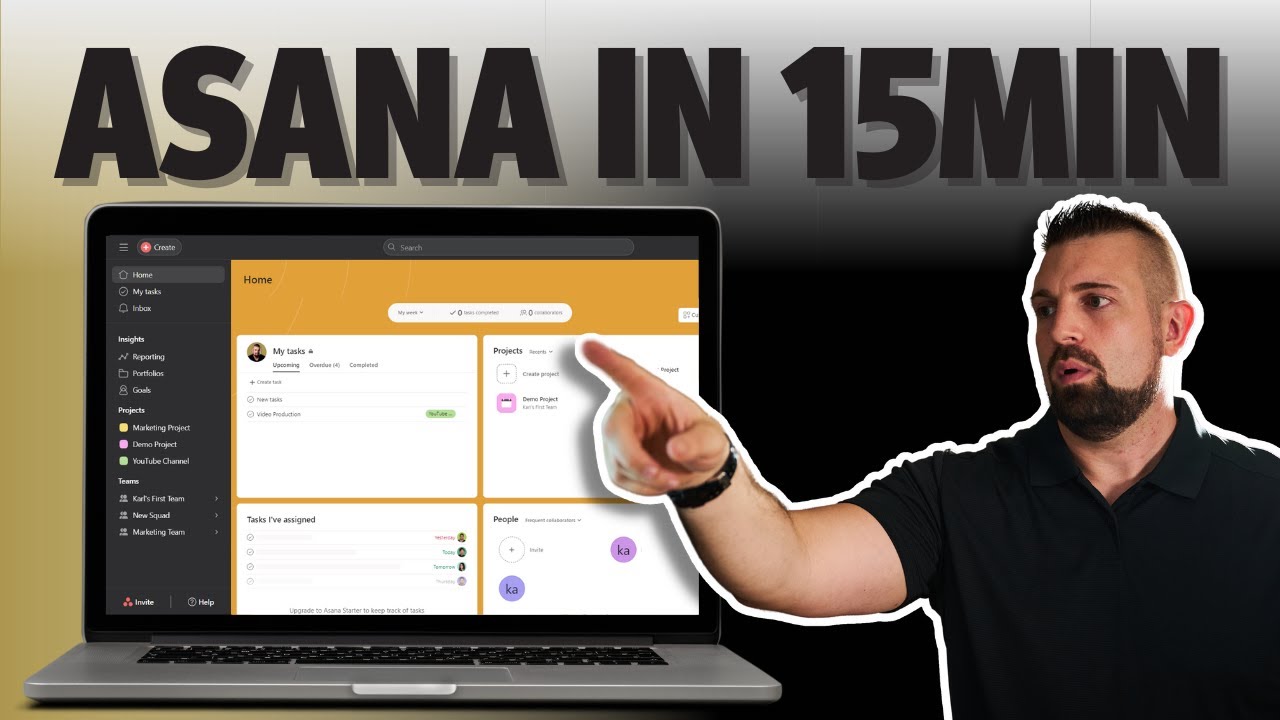 Master Asana In 15 Minutes Beginner Tutorial Youtube