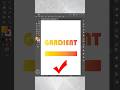 Gradient Text Effect - Adobe Illustrator Tutorial #illustrator