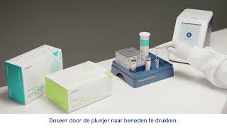 BE – QuikRead go wrCRP en wrCRP+Hb  – Hoe voert u de test uit met het QuikRead go Plus Instrument