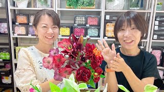 【最新】一目惚れ！秋花材が入荷しました♪