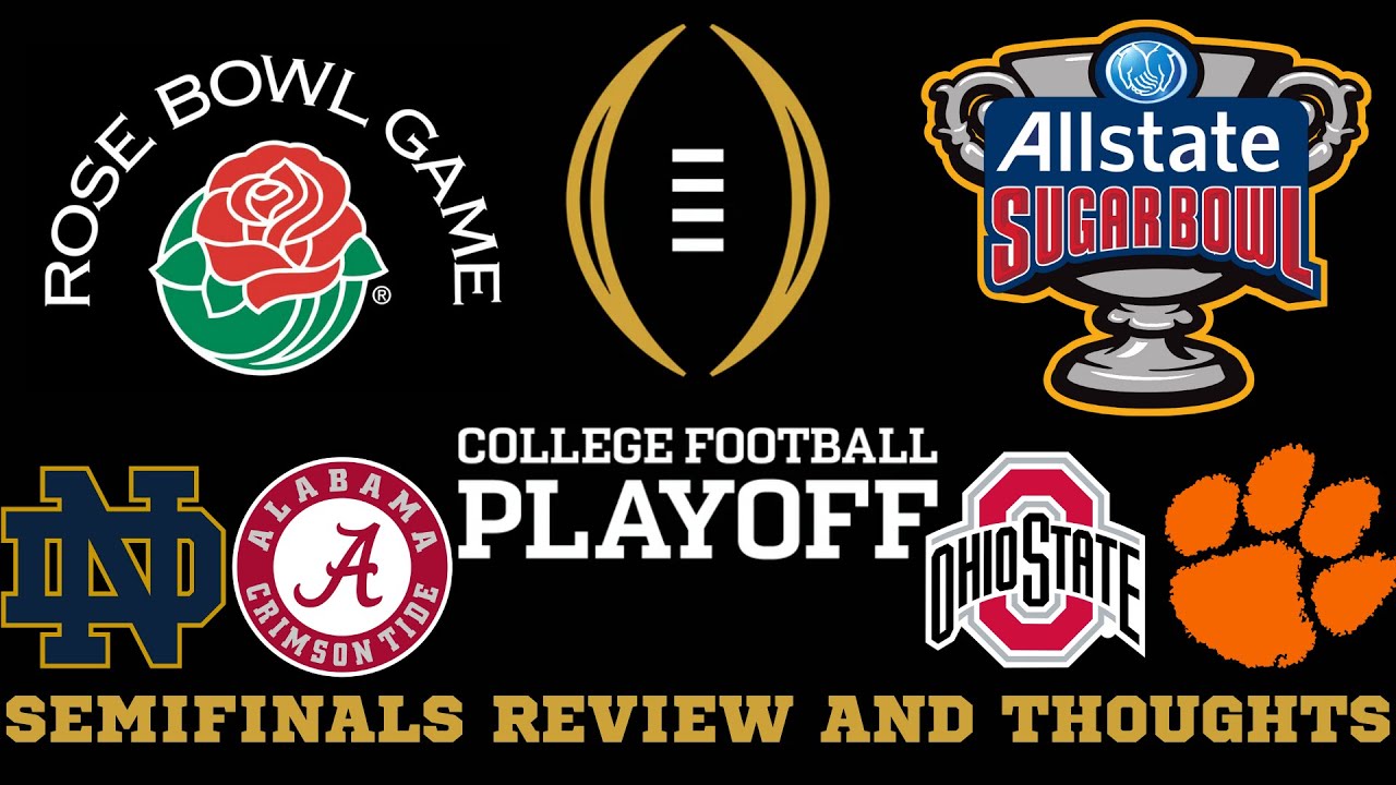 2020 College Football Playoff Semifinals Review - YouTube