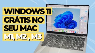 FINALMENTE! Como instalar Windows 11 no Mac M1 M2 e M3 e rodar jogos!