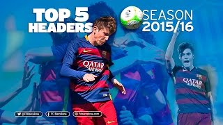 FCB Academy Best goals 2015/16: TOP 5 HEADERS