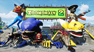 Zoonomaly | Zoonomaly 2 Full Game Play | SONIC TAILS Monster Appears At The Zoo, Horses, Parasites !