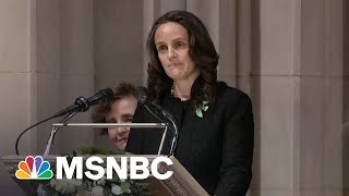 Madeleine Albright's Daughters Eulogize Their Mother At National Cathedral