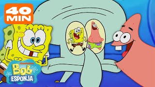 40 minutos de Bob Esponja y Patricio molestando a Calamardo en los NUEVOS episodios | Bob Esponja