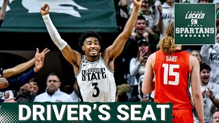 MSU basketball BAILED OUT by officials against Illinois? Is the Big Ten MSU's to lose now?