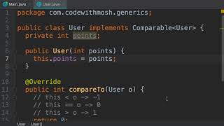 141 Comparable Interface