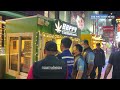 pattaya police inspect cannabis shops after complaints about foreigners allegedly working illegally.