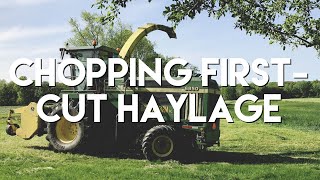 Chopping 1st Cut Haylage | Belden Farmstand