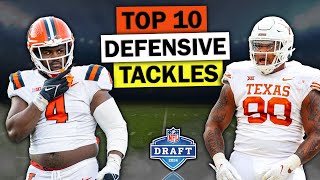 The 10 Best Defensive Tackles In The 2024 NFL Draft