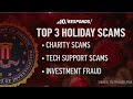 FBI Philadelphia warns of these common holiday scams