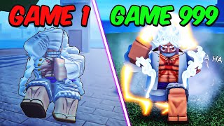 I Became GEAR 5 LUFFY In EVERY One Piece Roblox Game! [FULL MOVIE]