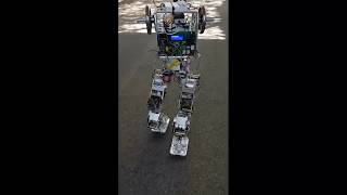 Hubo Robot -  New version outdoor walking test - hubolab -