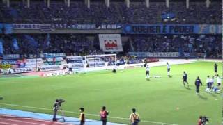 【川崎フロンターレ】2010年9月25日　フィールドプレーヤー練習開始