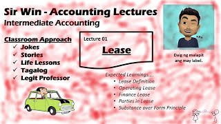 Lecture 01: Lease Accounting. [Intermediate Accounting]