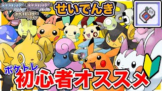 【ポケトレ色違い🔰】目指せ色違いGET!特性「せいでんき」を使った40連鎖成功しやすいポケモン紹介!!（上級者にオススメなポケモンも紹介）-ポケモン ダイヤモンド・パール・プラチナ-