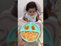 6 to 9 month baby lunch dinner recipe idea carrot rice 🥕 shorts