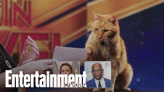 Captain Marvel's Cat 'Goose': A Purrfect Interview | Entertainment Weekly