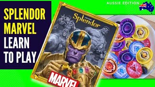 Splendor Marvel Board Game - Learn the rules like an AUSSIE!