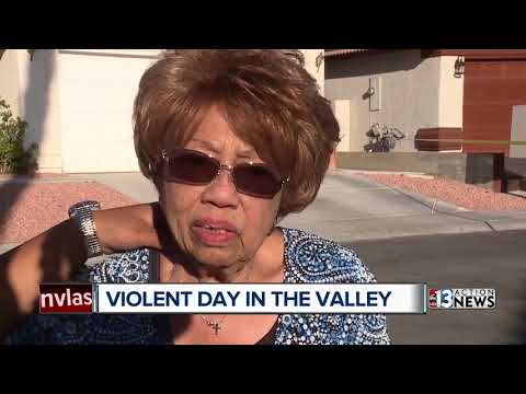 Woman killed after confronting burglar outside Las Vegas home Woman killed after confronting burglar outside Las Vegas home
