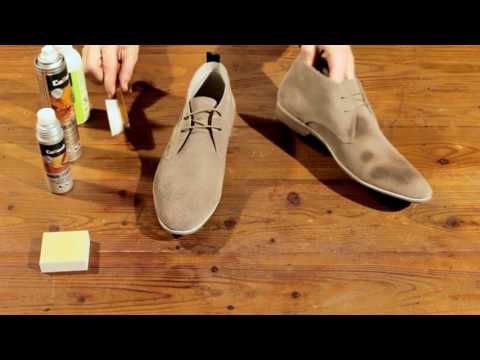 Collonil UK - How to Clean light Nubuk & Suede leather shoes Collonil UK - How to Clean light Nubuk & Suede leather shoes