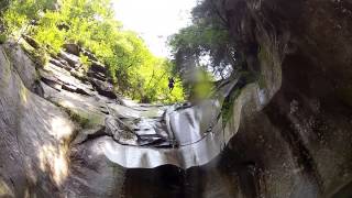 Canyoning Action 2012 Part1 Descendet Extrem