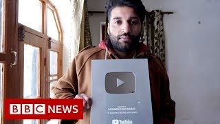 The silenced YouTube stars of Kashmir - BBC News