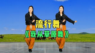 时尚潮流热舞《我从草原来》老歌大家超好听