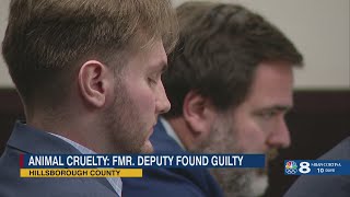 Former deputy charged with animal cruelty