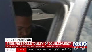 Mobile jury convicts California man in 2021 double homicide