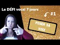 L'exercice pour poser sa voix (Défi vocal Les bases du chant #1)