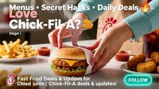 Love Chick-fil-A? 🍗 Secret Menu Hacks & Deals You Don’t Want to Miss!