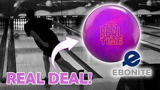 This Bowling Ball is the REAL DEAL! - Ebonite Real Time