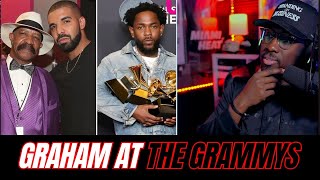 Drake's Dad Reacts to Kendrick Lamar winning 5 Grammy's...