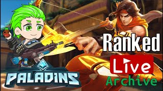 【ランク】Grohkはダメージ!!：ShaLin【Paladins生放送アーカイブ】