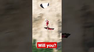will you try this if you were given a chance! #paragliding #action #movie #brave #travel