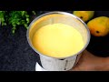 गार्मियों में बनाएं ठंडा ठंडा मैंगो मिल्कशेक thick u0026 creamy mango milkshake mango shake recipe