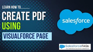 Generate PDF using Visualforce page in Salesforce | Create custom pdf using Visualforce