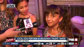 Broadway Palm cast performs 'Annie' The Musical - 7am live report