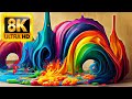 MAGIC FLUIDS 8K HDR 60FPS DOLBY VISION | MACRO COLORS | 8K ULTRA HD 60FPS HDR10+