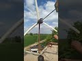 Indian 3.5 KW Domestic Wind Turbine testing